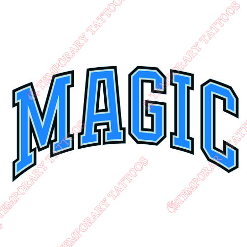 Orlando Magic Customize Temporary Tattoos Stickers NO.1137